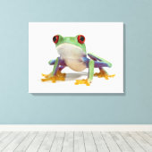 Frosch 2 leinwanddruck (Insitu (Holzboden))