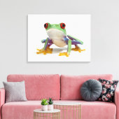 Frosch 2 leinwanddruck (Insitu (Wohnzimmer))