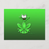 Frosch 2 postkarte (Vorderseite)