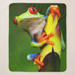 Frosch 2 Sherpa Fleece Blankets Sherpadecke