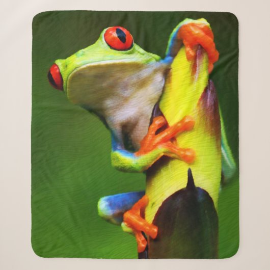 Frosch 2 Sherpa Fleece Blankets Sherpadecke (Vorderseite)