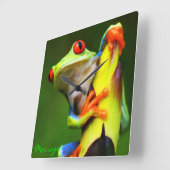 Frosch 2 Uhr mit Optionen (Winkel)