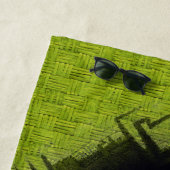 Frosch 3 fasste Badetücher ein Strandtuch (Beispiel)