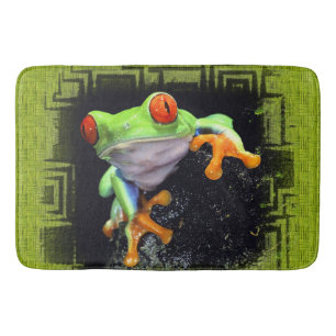 Frosch 3 fasste Wahlen ein Badematte