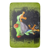 Frosch 3 fasste Wahlen ein Badematte (Vorderseite Vertikal)