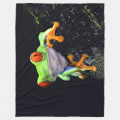 Frosch 3 fleecedecke (Vorderseite)