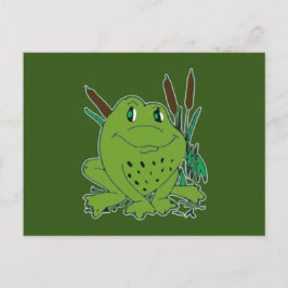 Frosch 3 postkarte