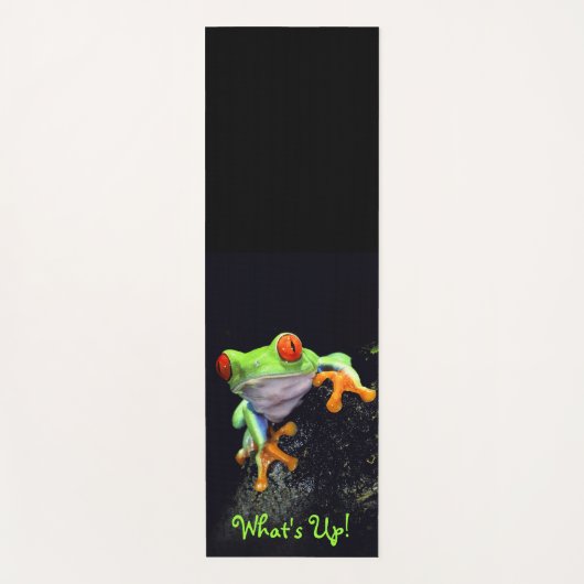 Frosch 3 yogamatte (Vorderseite)