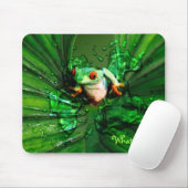 Frosch 4 Mousepad (Mit Mouse)