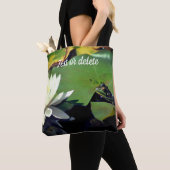 Frosch Admiring Lotus Blume Personalisiert Tasche (Von Nahem)