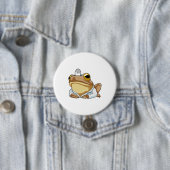 Frosch als Doktor mit Doctor's Coat Button (Beispiel)