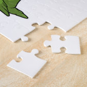 Frosch als Koch mit Kochmütze Puzzle (Seite)