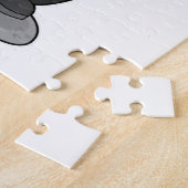 Frosch als Lehrer mit Buch Puzzle (Seite)