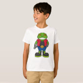 Frosch als Mechanik mit Spanner T-Shirt (Vorne ganz)