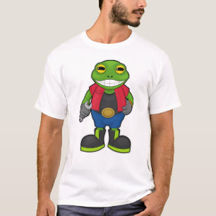 Frosch als Mechanik mit Spanner T-Shirt