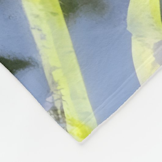 Frosch - alter Knacker Fleecedecke (Ecke)