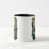 Frosch am Waldstrom-Reflexionsbild Tasse (Zentrum)