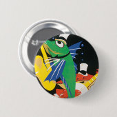 Frosch an der Ostküste Button (Vorne & Hinten)