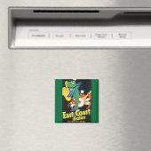 Frosch an der Ostküste Magnet (In Situ (Geschirrspüler))