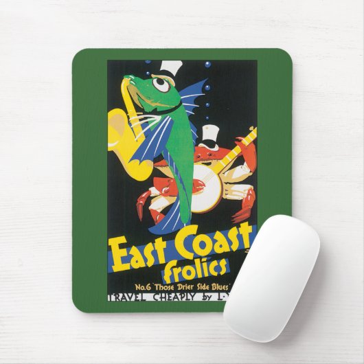 Frosch an der Ostküste Mousepad (Mit Mouse)