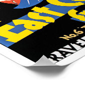 Frosch an der Ostküste Poster (Ecke)