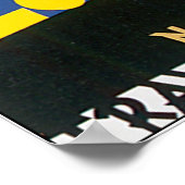 Frosch an der Ostküste Poster (Ecke)