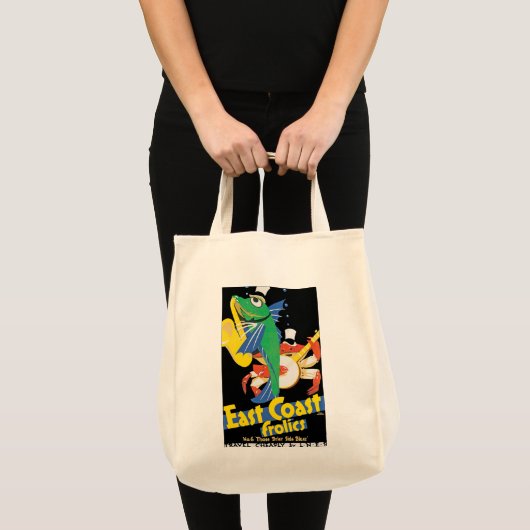 Frosch an der Ostküste Tragetasche (Vorderseite (Produkt))