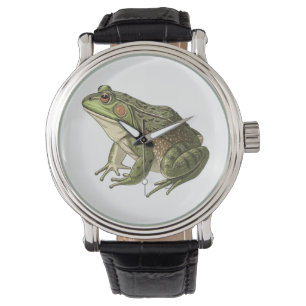 Frosch Armbanduhr