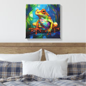 Frosch Art Leinwand Art (Insitu (Schlafzimmer))