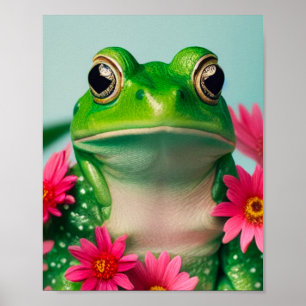 Frosch Art Poster
