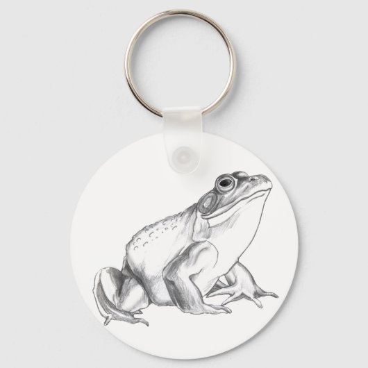 Frosch Art Schlüsselanhänger Bullfrog Schlüsselanh (Vorderseite)