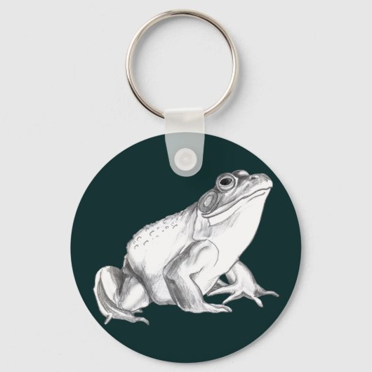 Frosch Art Schlüsselanhänger Bullfrog Schlüsselanh (Vorderseite)