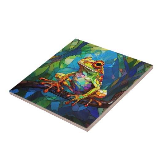 Frosch Art Tile Fliese (Seite)