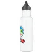 Frosch Astronaut Costume Space Edelstahlflasche (Rechts)