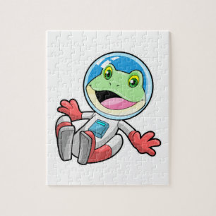 Frosch Astronaut Costume Space Puzzle
