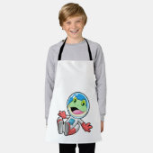 Frosch Astronaut Costume Space Schürze (Getragen)