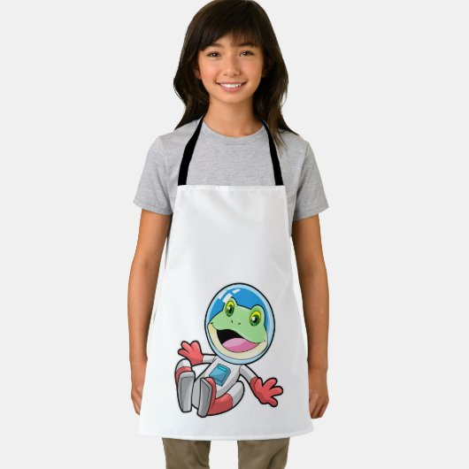 Frosch Astronaut Costume Space Schürze (Insitu)