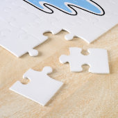 Frosch auf dem Leaf mit Insekt Puzzle (Seite)