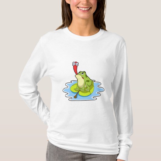 Frosch auf dem Leaf mit Insekt T-Shirt (Vorderseite)