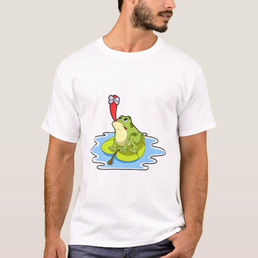 Frosch auf dem Leaf mit Insekt T-Shirt (Vorderseite)