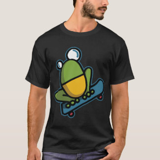 Frosch auf dem Skateboard(2) T-Shirt