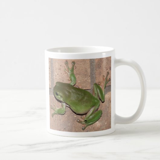 FROSCH auf dem Wandbecher Kaffeetasse (Rechts)