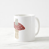 Frosch auf einem Pilz Kaffeetasse (VorderseiteRechts)