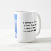 Frosch auf Floatie-Tasse Kaffeetasse (VorderseiteRechts)