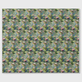 Frosch auf Lily Pad Geschenkpapier (Flach)