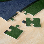 Frosch auf Lily Pad in Pond Puzzle (Seite)