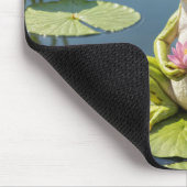 Frosch auf Lily Pad Mousepad (Ecke)