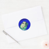Frosch auf Lily Pad Stickers (Umschlag)