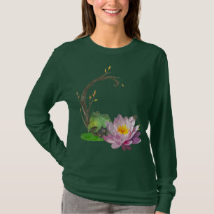 Frosch auf Lily Pad T-Shirt