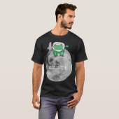 Frosch auf Mond T - Shirt (Vorne ganz)